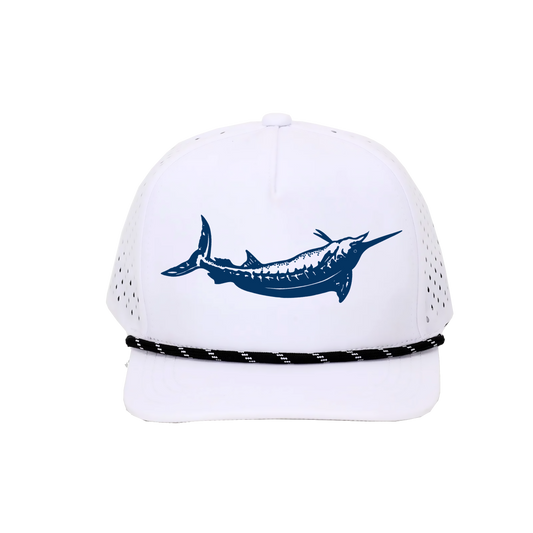 Blue Marlin 10/10 Hat Embroidered "Just the Fish"