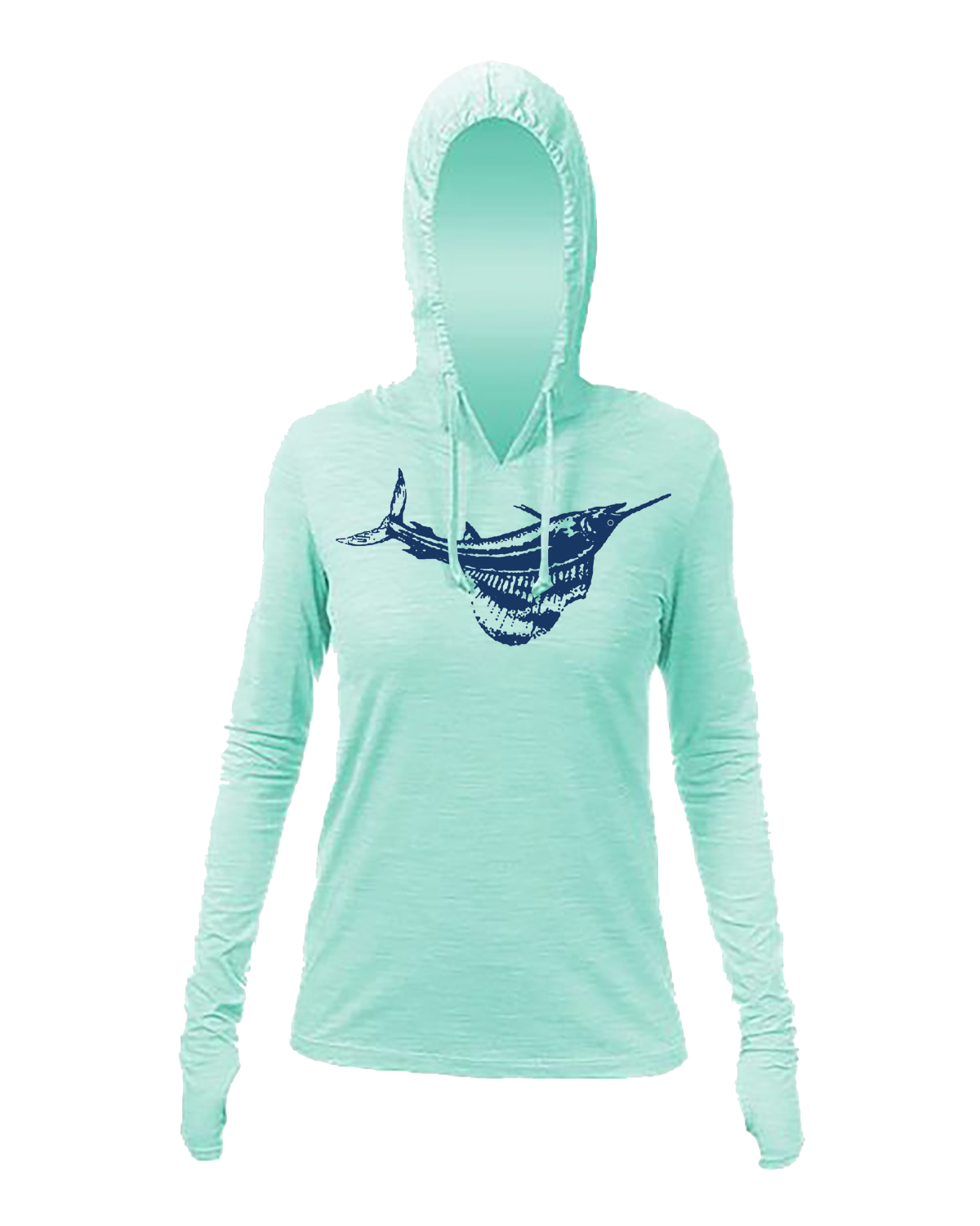 Female Sailfish Anetik Pro Tech Hooded Long Sleeve T-Shirt