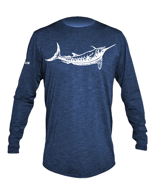 White Marlin Anetik Low Pro Tech Long Sleeve T-Shirt