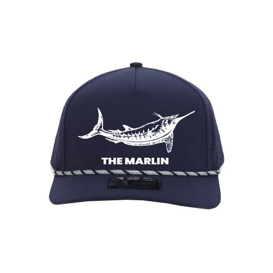 White Marlin 10/10 Hat Heat Pressed "The Marlin"